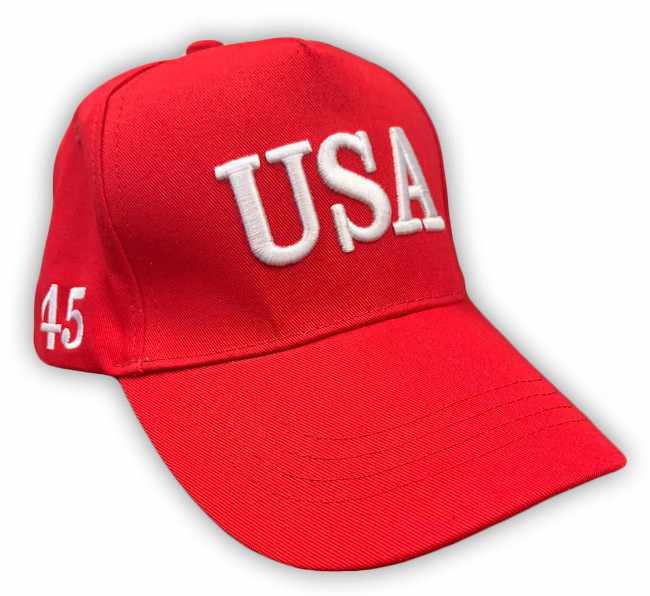 Free Trump Hat USA 45